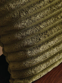 CATHERINE LANSFIELD Cosy Ribbed Cushion - Olive