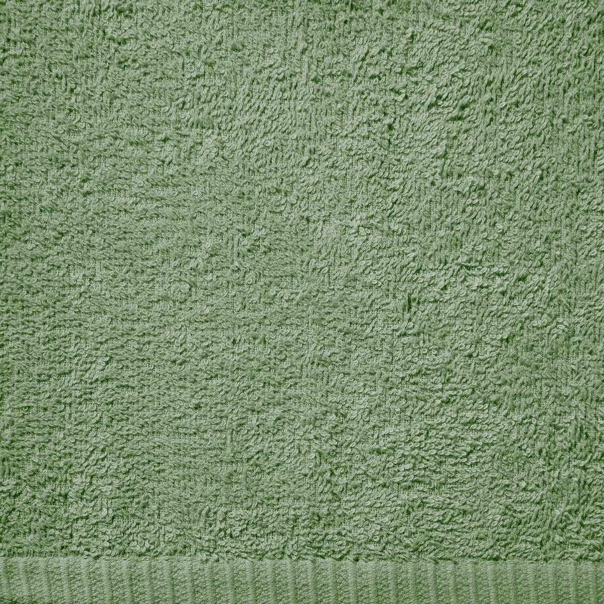 CATHERINE LANSFIELD Quick Dry Cotton Face Cloth 4 Pack - Sage Green