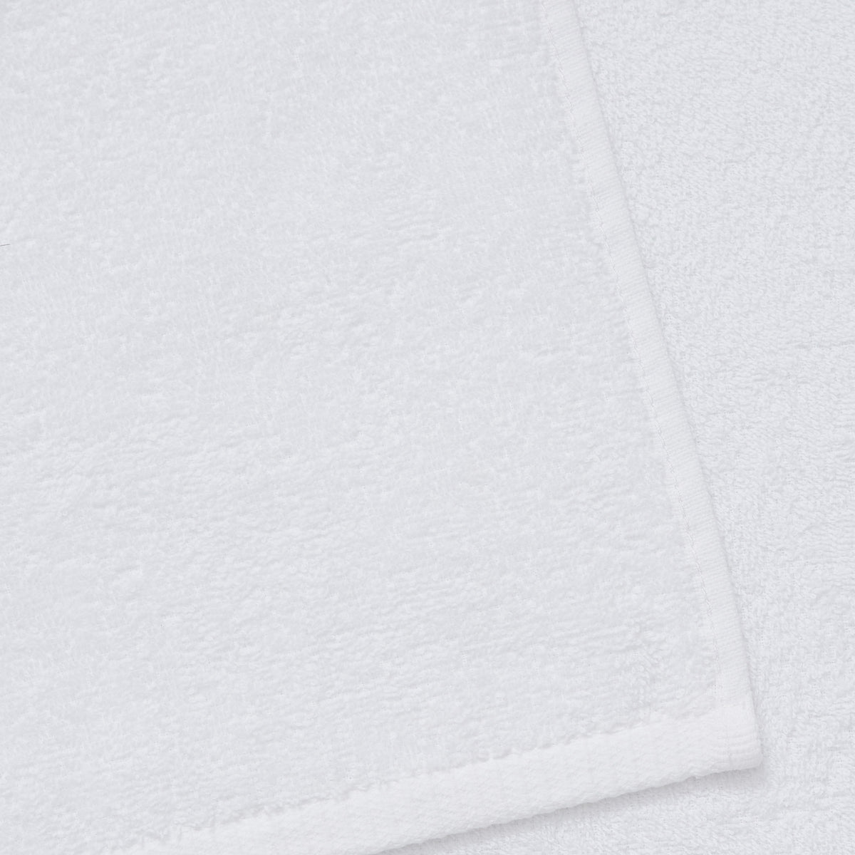 CATHERINE LANSFIELD Quick Dry Cotton Towel - White (Available in 3 Sizes)