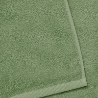CATHERINE LANSFIELD Quick Dry Cotton Towel - Sage Green (Available in 3 Sizes)