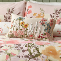 CATHERINE LANSFIELD Countryside Floral Filled Cushion 50x30cm