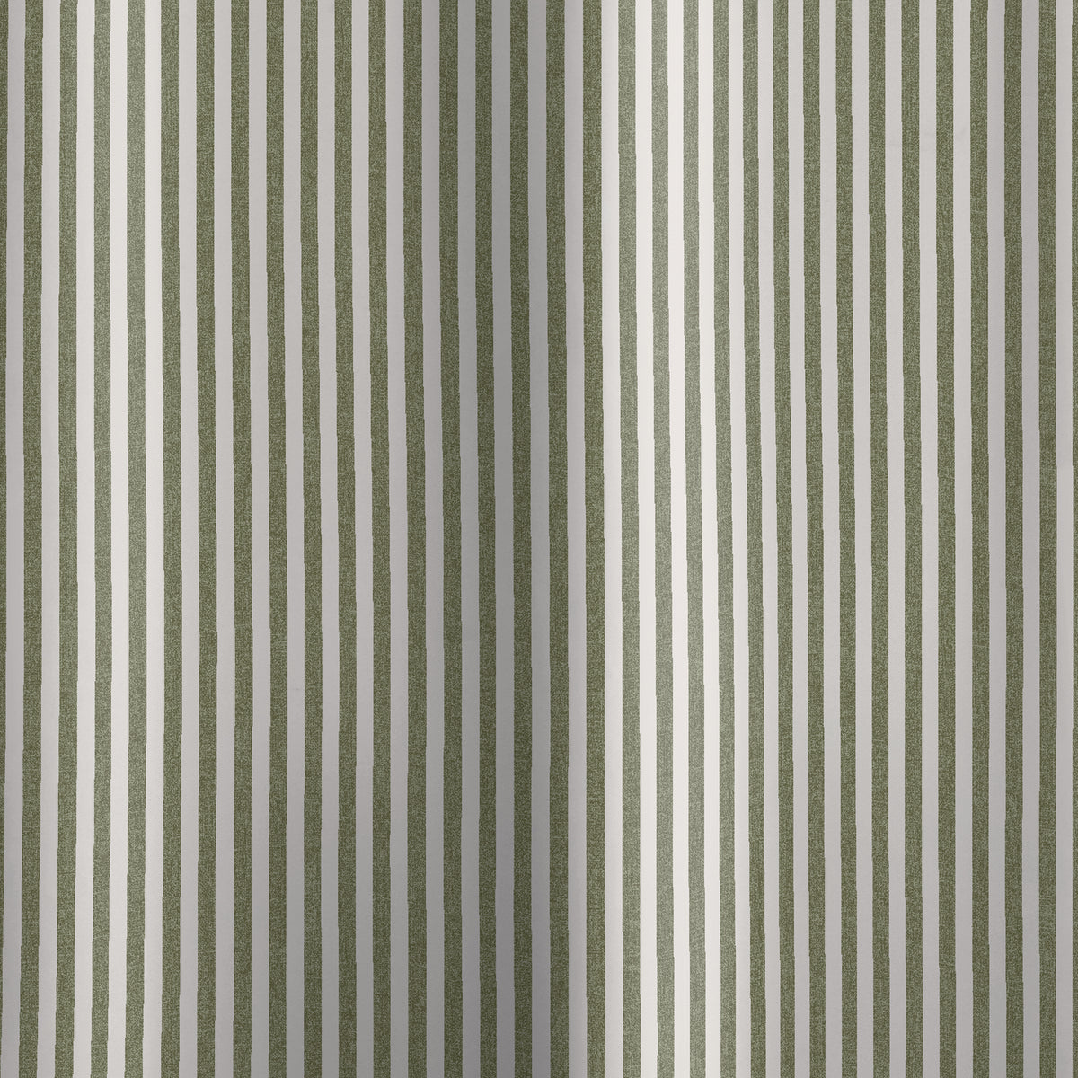 CATHERINE LANSFIELD Timeless Stripe Shower Curtain - Green