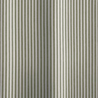 CATHERINE LANSFIELD Timeless Stripe Shower Curtain - Green