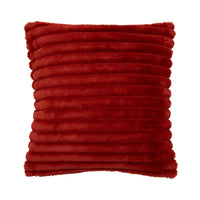CATHERINE LANSFIELD Cosy Ribbed Cushion - Burnt Orange