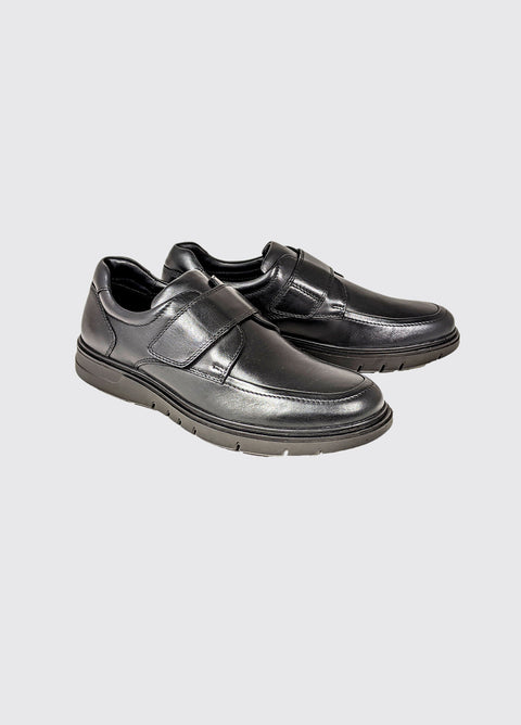 DUBARRY : Brother Velcro Black Shoe