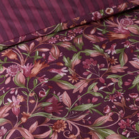 CATHERINE LANSFIELD Richmond Floral Duvet Cover Set - Plum
