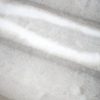 CATHERINE LANSFIELD Flint Faux Fur Throw - Silver