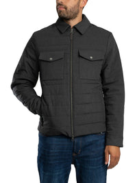 GANT Insulated Flannel Jacket - Grey