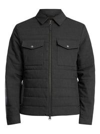 GANT Insulated Flannel Jacket - Grey