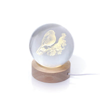 LANGS Robing LED Crystal Ball Lamp 8x9.5cm