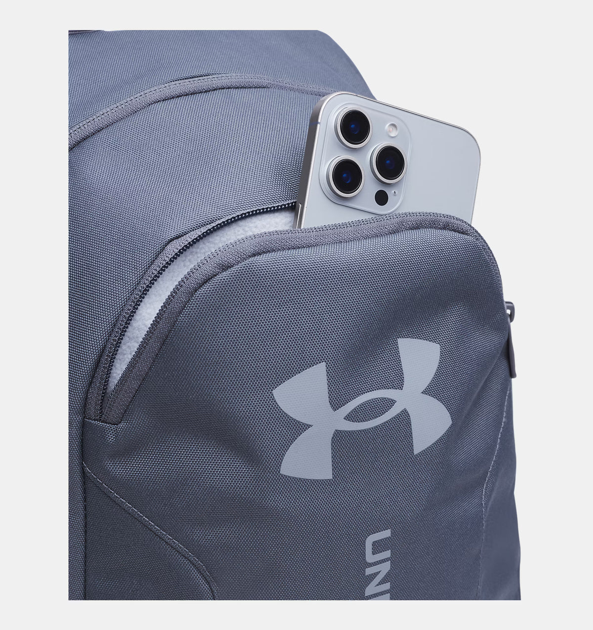 UNDER ARMOUR Hustle Lite Water Resistant Backpack - Grey
