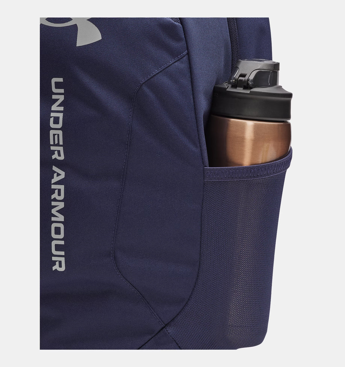 UNDER ARMOUR Hustle Lite Water Resistant Backpack - Navy