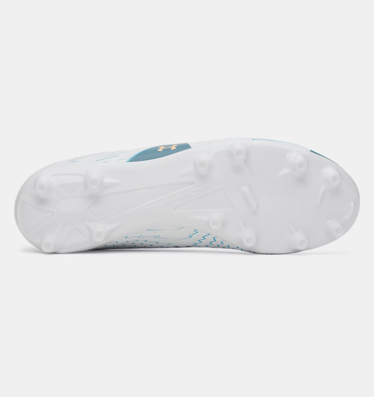 UNDER ARMOUR Kids Shadow Club 4 FG Jr. Football Boots - White