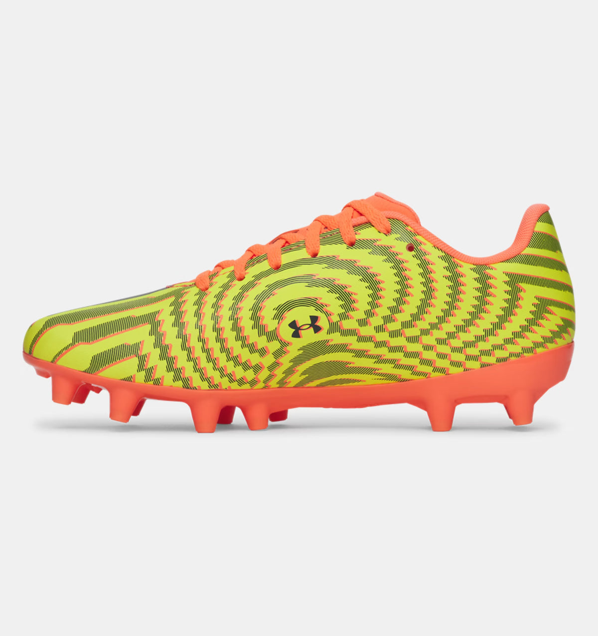 UNDER ARMOUR Kids Shadow Club 4 FG Jr. Football Boots - Orange