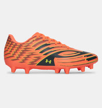 UNDER ARMOUR Kids Shadow Club 4 FG Jr. Football Boots - Orange