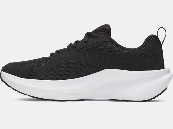 UNDER ARMOUR Charged+ Assert 11 Boys' Grade School Running Shoes - Black