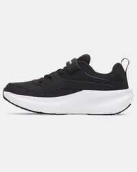 UNDER ARMOUR Charged+ Assert 11 Boy's Pre-School Running Shoes - Black