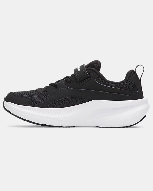 UNDER ARMOUR Charged+ Assert 11 Boy's Pre-School Running Shoes - Black