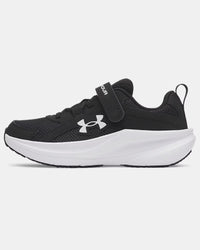 UNDER ARMOUR Charged+ Assert 11 Boy's Pre-School Running Shoes - Black