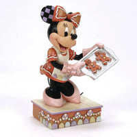 ENESCO Minnie Gingerbread Cookies Figurine by Jim Shore 14cm