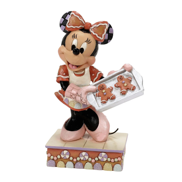 ENESCO Minnie Gingerbread Cookies Figurine by Jim Shore 14cm