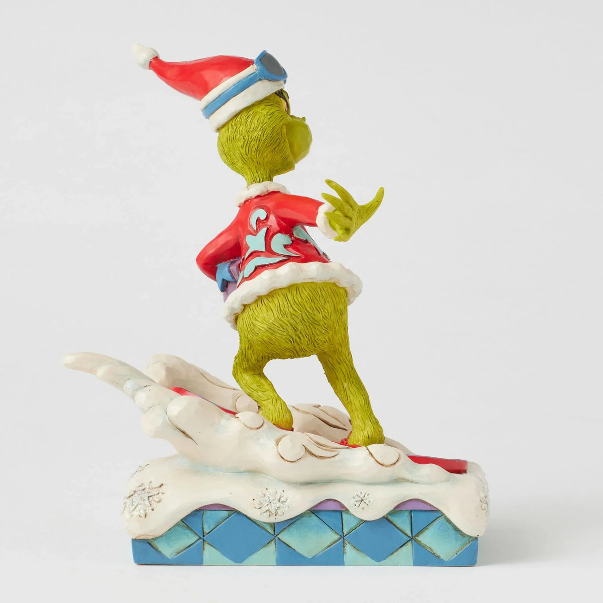 ENESCO The Grinch Snowboarding Figurine by Jim Shore 15cm