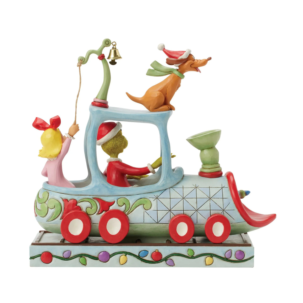 ENESCO Grinch Train Figurine by Jim Shore 21x25cm