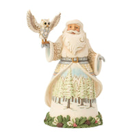 ENESCO Santa Woodland Owl Messenger Figurine by Jim Shore 21cm