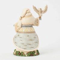 ENESCO Santa Woodland Owl Messenger Figurine by Jim Shore 21cm