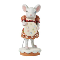 ENESCO Gingerbread Mouse with Cookie Figurine by Jim Shore 11cm