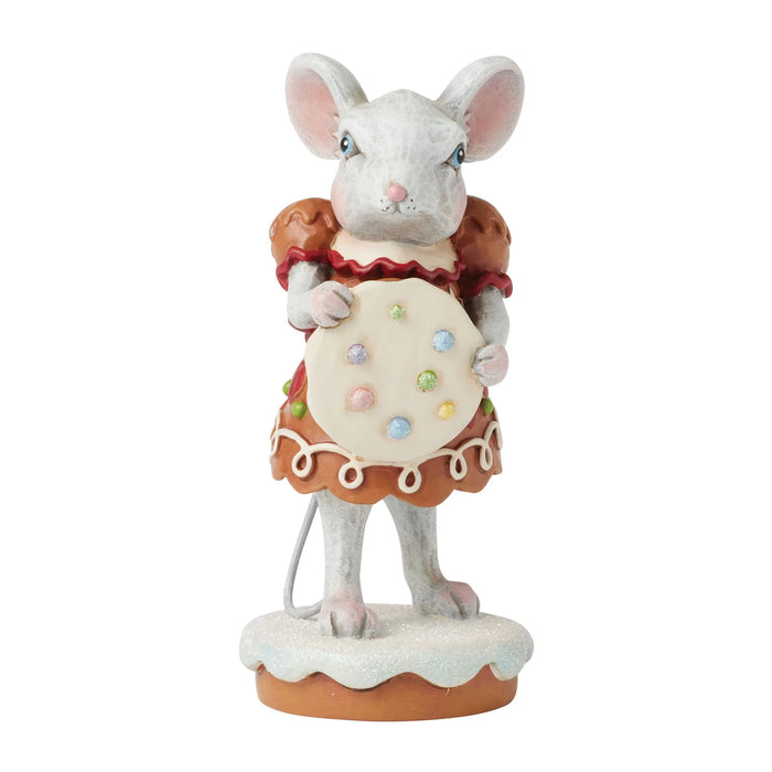 ENESCO Gingerbread Mouse with Cookie Figurine by Jim Shore 11cm