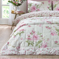 CATHERINE LANSFIELD Avebury Floral Bedspread 220x230cm - Cream