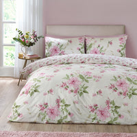 CATHERINE LANSFIELD Avebury Floral Duvet Set - Cream