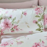 CATHERINE LANSFIELD Avebury Floral Duvet Set - Cream