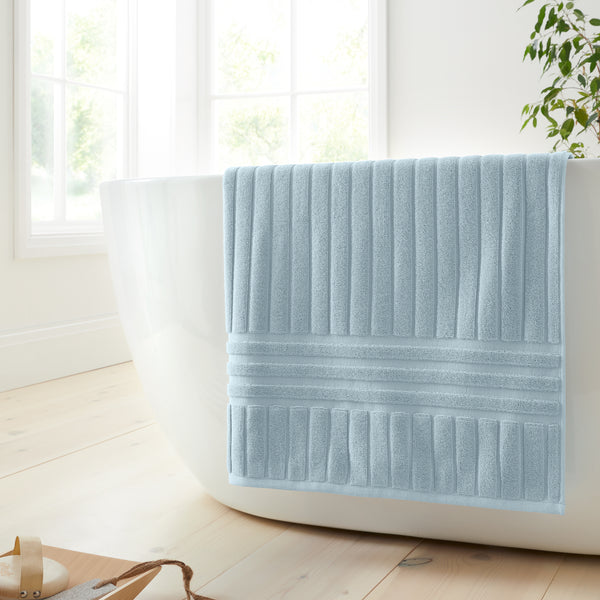 BIANCA Hotel 100% Cotton Towel Collection - Blue (Available in 3 Sizes)