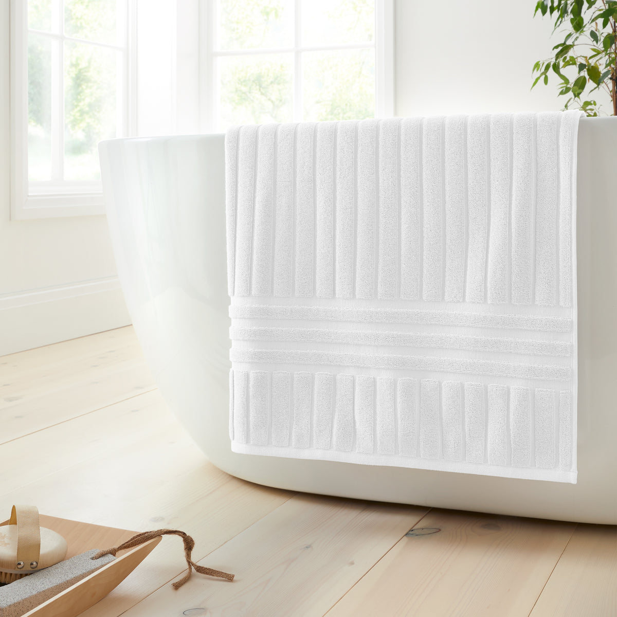 BIANCA Hotel 100% Cotton Towel Collection - White (Available in 3 Sizes)
