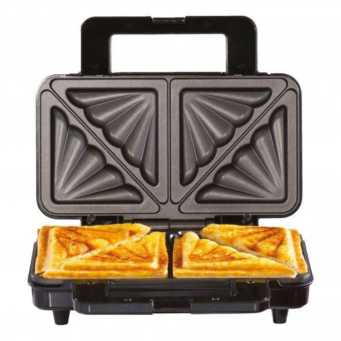 DAEWOO Deep Fill 2 Portion Sandwich Maker - Stainless Steel