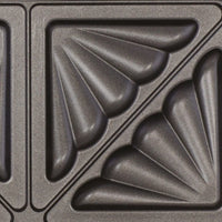 DAEWOO Deep Fill 2 Portion Sandwich Maker - Stainless Steel