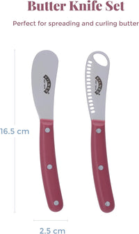 KILNER Butter Knife And Tooling Knife Set