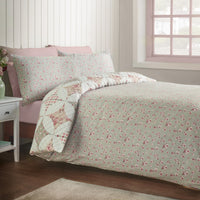 CATHERINE LANSFIELD Pinsonic Patchwork Duvet Cover Set