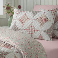 CATHERINE LANSFIELD Pinsonic Patchwork Duvet Cover Set