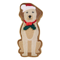 CATHERINE LANSFIELD Christmas Dog 3D Cushion 35cm