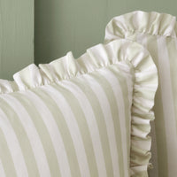 CATH KIDSTON Canopy Stripe 100% Cotton Standard Pillowcase Pair - Green