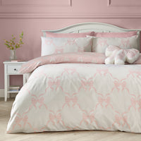 CATHERINE LANSFIELD Pretty Bows Duvet Cover Set - Pink