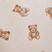 CATHERINE LANSFIELD Brushed 100% Cotton Teddy Bear Fitted Sheet