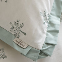 EMILY BOND Dapplewood Trees 100% Cotton Duvet Cover Set