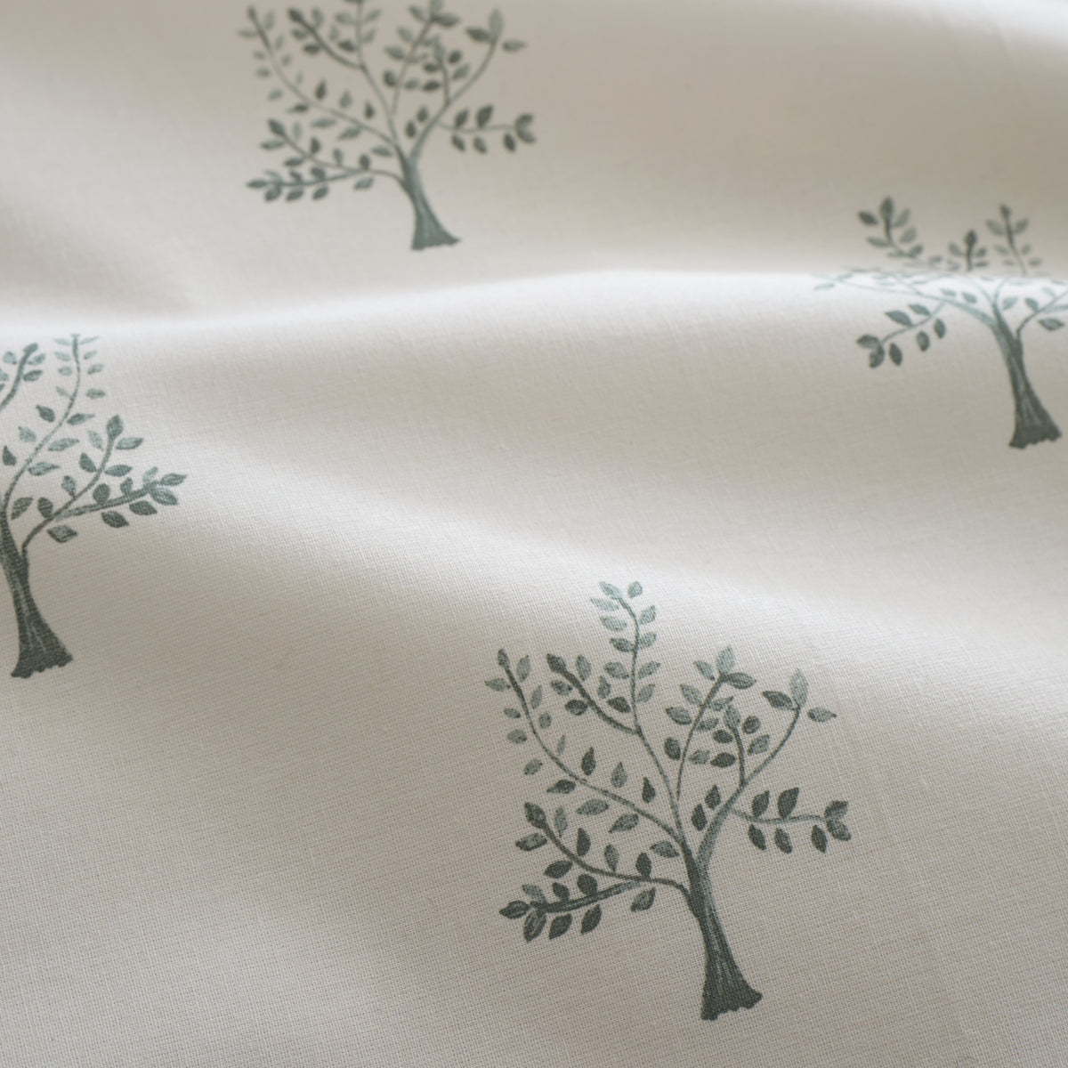 EMILY BOND Dapplewood Trees 100% Cotton Duvet Cover Set