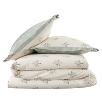 EMILY BOND Dapplewood Trees 100% Cotton Duvet Cover Set