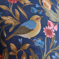 CATHERINE LANSFIELD Hedgerow Hopper Filled Cushion 45x45cm - Navy