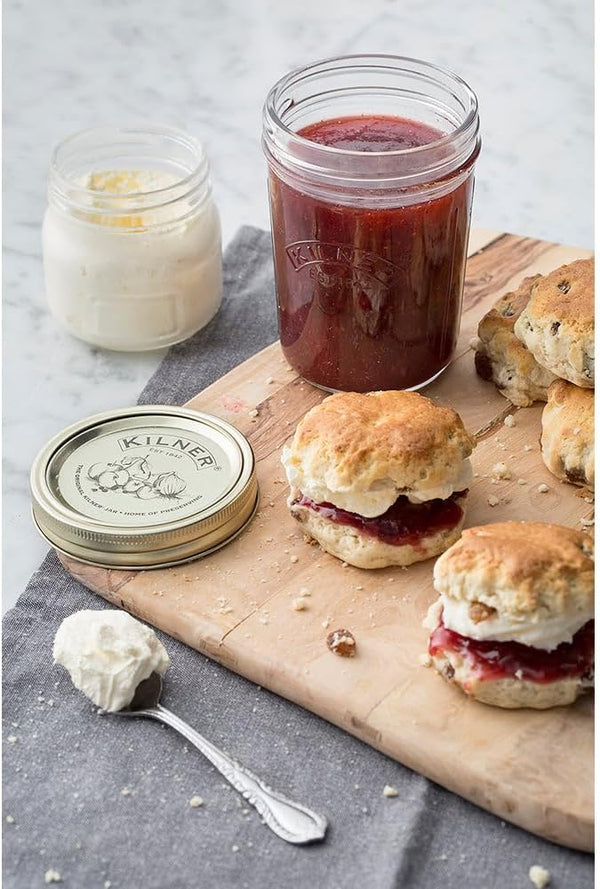 KILNER Set Of 6 Wide Mouth Jars 0.5L